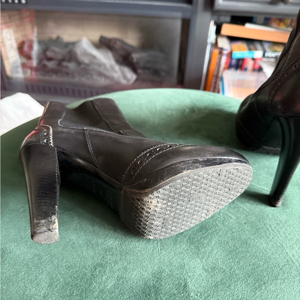 Miu Miu Black Heeled Boots
